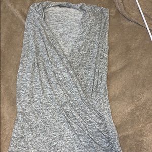 Soft tank.  Deep v neck